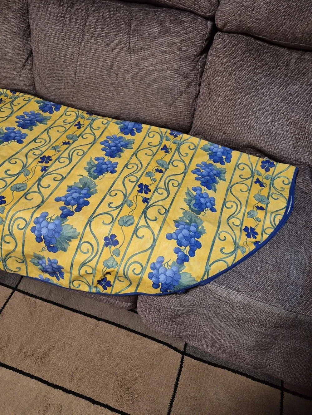 La Cigale Acrylic Coated French Made Fabric Tablecloth